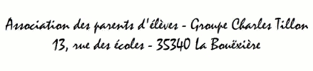 Association des parents d'élèves du groupe scolaire Charles Tillon